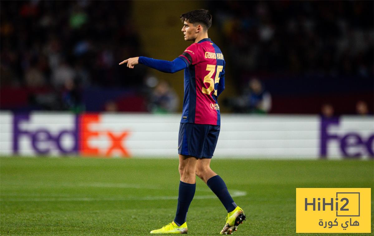 جيرارد مارتين تميمة حظ برشلونة !