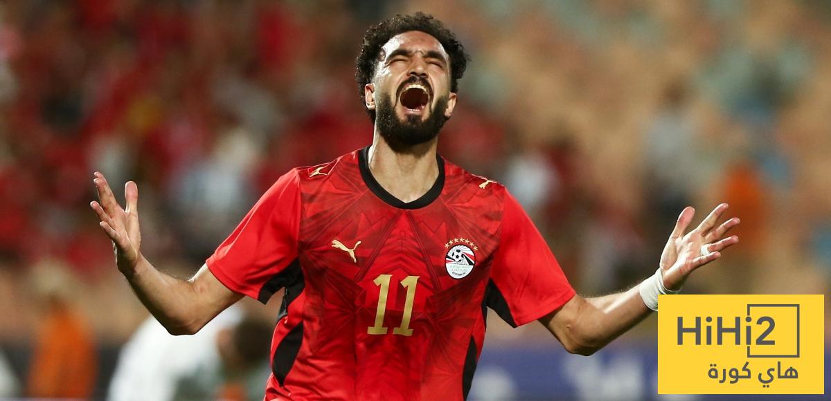 مصر تدرك التعادل ضد البرازيل
